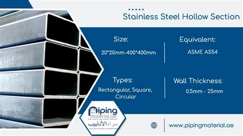 steel hollow box section sizes|hollow section size chart.